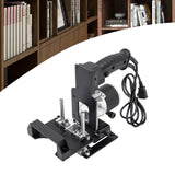 Slotting Guide Locator, Mortising Jig 2 in 1 Invisible Fastener Slotting Bracket Woodworking Slotting Locator Edge Guide Trimming Machine Hole Stand for Woodworking Furniture Splicing DUYIWAA