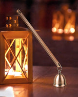 RONXS 3 in 1 Candle Accessory Set, Candle Wick Trimmer Candle Cutter, Candle Snuffer, Candle Wick Dipper with Gift Package for Candle Lover (Copper) RONXS