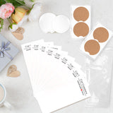 312 Pcs Ceramic Car Coasters with Bags and Cards Set 2.64” Sublimation Car Coasters Blanks Bulk Ceramic Car Cup Holder Coasters with A Finger Notch for Easy Removal Car Coaster Packaging DIY Craft Olutacot