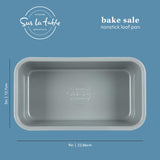 SUR LA TABLE Kitchen Essentials Bake Sale 9 X 5 Inch PFOA, PFAS, PTFE Free Nonstick Loaf Pan - Linen White Sur La Table