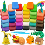 Magic Clay - Air Dry Clay 36 Colors, Modeling Clay for Kids with Tools, Soft & Ultra Light, Toys Gifts for Age 3 4 5 6 7 8+ Years Old Boys Girls Kids ESSENSON