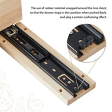 LuxursKingQYW Fully Assembled Drawer Wood Pull Out Tray Drawer Box Kitchen Cabinet Organizer, Cabinet Slide Out Shelve, Wooden Pull-Out Shelf(12" W×10" D×3" H) LuxursKingQYW