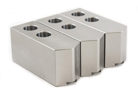 Shars 10" x 1.968" Soft Steel Jaws for Kitagawa B210 Steel Pointed CNC Lathe Chuck Jaw Set 202-6269 R) Shars