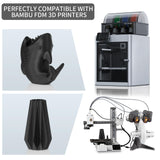 TINMORRY Glass Fiber Reinforced PETG Filament 1.75mm, High Impact Resistance PETG GF 3D Printing Filament, Durability & Stiffness, Compatible with Bambu Lab FDM 3D Printer, 1 KG 1 Spool, Frosted Black TINMORRY