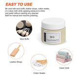 80,000Grit Diamond Polishing Lapping Compound Polish Paste with 25% Diamond Powder (0.1 Micros) for Metal Silver Chrome Glass Marble Resin Rock Watch Jewelry Gemstone - 50G (1.76 Oz) DSmart