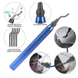 Miluosong 25pcs Precision 3D Printer Tool set with Deburring Tool, Craft Knife,hand File,Carving Knife Suitable for sanding, carving, modeling, cutting, scraping Deburring kit MILUOSONG