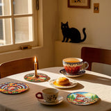 8 Pcs Fall Diamond Art Painting Coasters Kits,Thanksgiving Day Coaster with Holder for Adults, Non-Slip DIY Dot Paint Craft Kits,5D Full Drill DIY Diamond Dot Gem Art Kit Home Decor Arts Craft NEGEKFKX