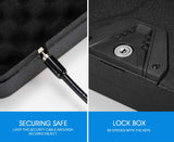 RPNB Gun Safe, Security Safe Lock Box, Portable Safe, Handgun Safe, Key Lock Box RPNB