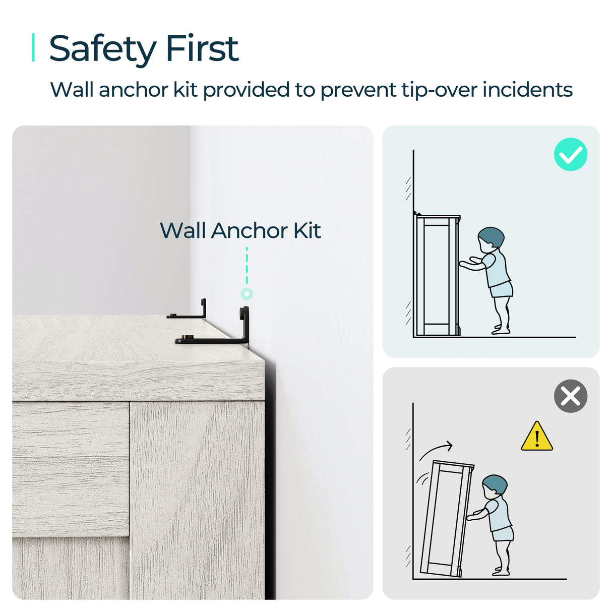 LINSY HOME 2-Tier Bookcase and Bookshelf, Small Wood Display Storage Shelves Farmhouse Bookshelf for Home Office, Living Room, Bed Room - White Oak LINSY HOME