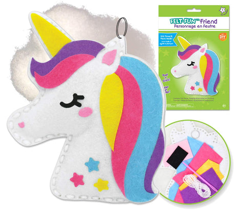 Kid Sewing Kit Unicorn Toys for Girls Unicorn Gifts for Girls Arts and Crafts Unicorn Crafts for Girls Kids Craft Kits Girls Crafts Unicorn Art Kid Crafts for Girls Craft Kits for Girls AoneFun