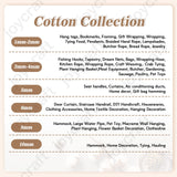 Joycraft 984ft Christmas Cotton String Balls, 2mm Cotton Bakers Rope, Durable for Arts, Craft, Gift Wrap, Meat Prep, Baking, Gardening & Butchers (3pcs x 328ft) joycraft