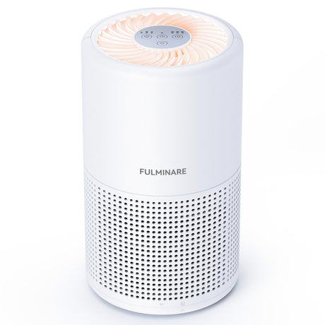 Air Purifiers for Bedroom, FULMINARE H13 True HEPA Air Filter, Quiet Air Cleaner With Night Light,Portable Small Air Purifier for Home, Office, Living Room FULMINARE