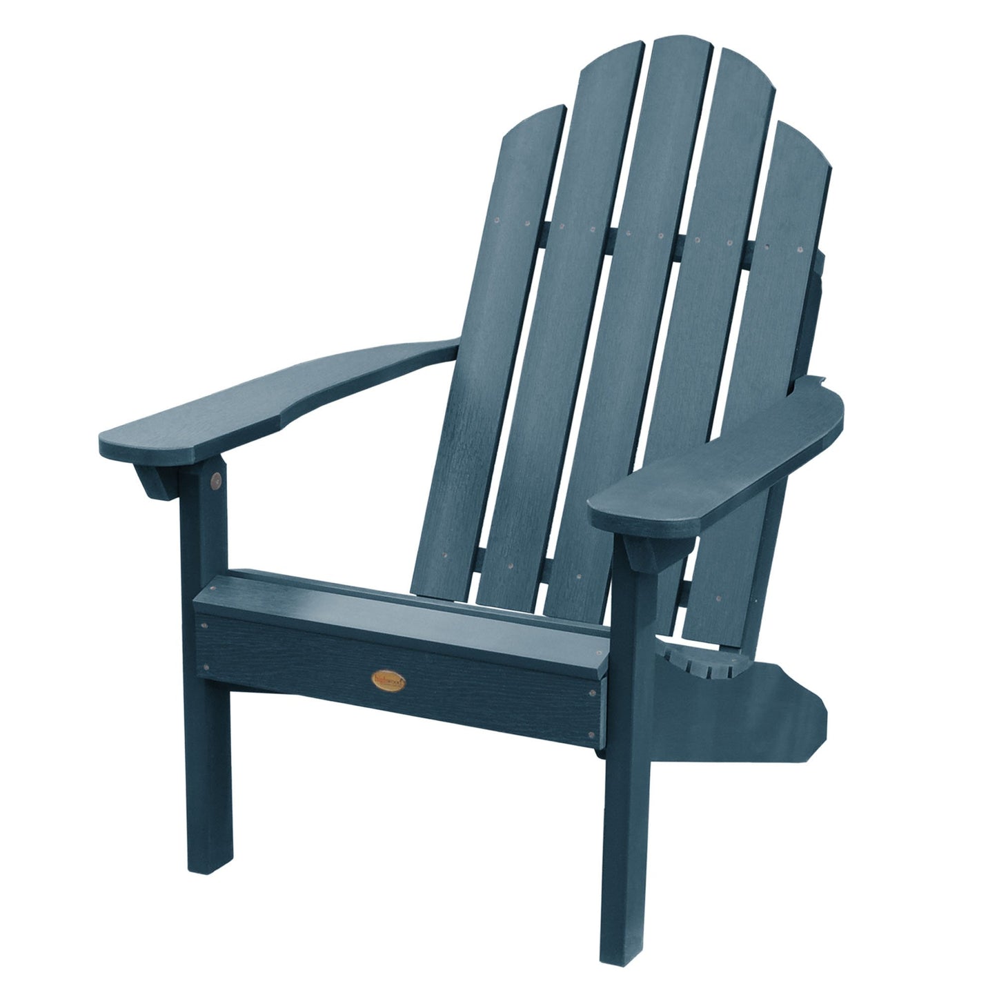 Highwood Classic Westport Adirondack Chair, Nantucket Blue - WoodArtSupply