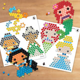 Aquabeads Disney Princess Creation Cube, Complete Arts & Crafts Bead Kit for Children - Over 2,500 Beads & Display Stand The Create Belle, Ariel, Tiana, Rapunzel and More Aquabeads