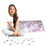 Bgraamiens Puzzle-Twisted Lines-1000 Pieces Rectangle Puzzle Color Challenge Jigsaw Puzzles for Adults and Kids(Twisted Lines) Bgraamiens