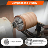 HAowosi 3" Steel Wood Lathe Faceplate,Faceplate for Wood Lathe,Lathe Face Plate Fit for 1" x 8TPI Spindle without Screwchuck HAowosi