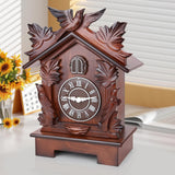 Kendal Large Tabletop Handcrafted Wood Cuckoo Clock House Home Decor with Singing Bird & Black Forest Bird Decoration MX23-2 Kendal
