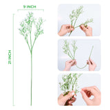 LYLYFAN Babys Breath Artificial Flowers,6 Pcs Gypsophila Real Touch Flowers for Wedding Party Home Garden Decoration LYLYFAN