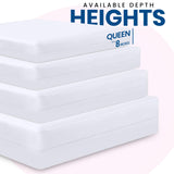 Utopia Bedding Premium Waterproof Zippered Mattress Encasement (Fits 14 Inches Mattress, Queen), Bed Bug and Dust Mite Proof Mattress Protector, 6-Sided Mattress Cover for Bed Utopia Bedding