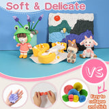 EDIFON Air Dry Clay Kit, 36 Colors Modeling Clay with Tools, Ultra Light, Safe and Non-Toxic, Ideal Gift for Kids (36 Colors+ Tools) EDIFON