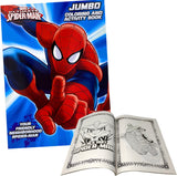 Spiderman Coloring & Activity Book Set Bundle (2 Books) Marvel