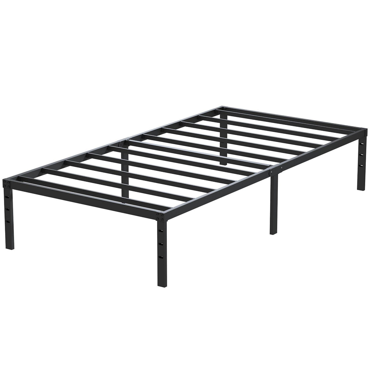 Maenizi Twin XL Bed Frames No Box Spring Needed, 14 Inch Heavy Duty Metal Twin XL Platform Bed Frame Support Up to 2500 lbs, Easy Assembly, Noise Free, Black Maenizi