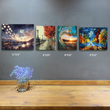 2 Pack 8"x 10" DIY Wood Canvas Stretcher Bars, Canvas Frames Kit-Easy to Assemble,Wooden Frames Kit for Oil Painting,Diamond Painting，Embroidery Stitch and Needlepoint Arts Supplies Tonyutech