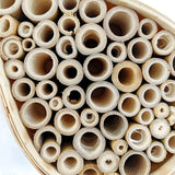 TIHOOD Mason Bee House Bees Wild Pollinator Bee Hotel Mason Bee Houses for Pollinating Bees Garden Supplies Mason Bee Houses Wooden bee House Habitat Pollinating Palace for The Garden Mason Bee Tubes TIHOOD