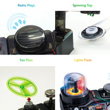 Playz Advanced Electrical Circuit Board Engineering Kit for Kids with 328+ STEM Projects on Electricity, Voltage, Currents, Resistance, & Magnetic Science | Gift for Children Age 8-13+ Playz