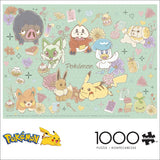 Buffalo Games - Pokemon - Flower Cafe - 1000 Piece Jigsaw Puzzle for Adults -Challenging Puzzle Perfect for Game Nights - Finished Size is 26.75 x 19.75 Buffalo Games