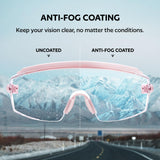 UKNOW Safety Glasses Over Eyeglasses, Anti Fog Safety Goggles ANSI Z87.1, Adjustable Protective Eyewear UKNOW