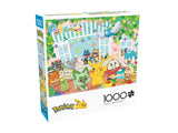 Buffalo Games - Pokemon - Happy Cafe - 1000 Piece Jigsaw Puzzle for Adults -Challenging Puzzle Perfect for Game Nights - Finished Size is 26.75 x 19.75 Buffalo Games