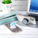 Weewooday 20 Pcs Sublimation Socket Blank Phone Grip Holders Collapsible Phone Grips Self Adhesive Sublimation Phone Holders for Smartphones and Tablets Weewooday