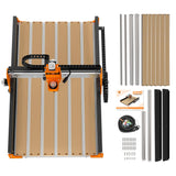 FoxAlien Y-axis 4080 Extension Kit for Masuter 3 CNC Router Machine, with Upgraded T-slot Hybrid Spoilboard for Large Wood Engraving Carving Projects (Extend Y-axis to 800mm) FoxAlien