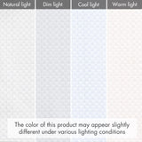 Madison Park Galen Cordless Roman Shades - Fabric Privacy Single Panel Darkening, Energy Efficient, Thermal Insulated Window Blind Treatment, for Bedroom, Living Room Decor, 33" x 64", White Madison Park