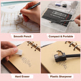 Wonwood_direct Sketching Drawing Pencils Set,14 Pack Drawing Supplies, 8B 7B 6B 5B 4B 3B 2B B H HB 2H F Graphite Pencils for Artists Beginner, Ideal for Sketching and Shading Wonwood_direct