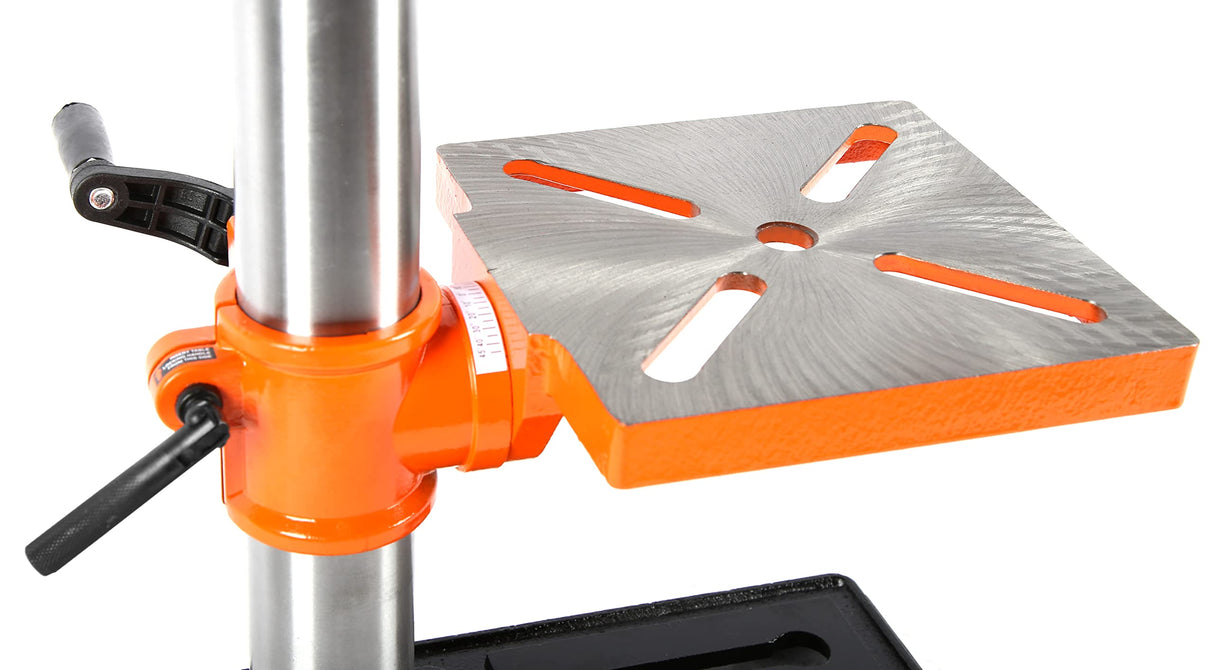 WEN 4211 3.2-Amp 10-Inch 5-Speed Cast Iron Benchtop Drill Press with Laser and Keyless Chuck , Black WEN