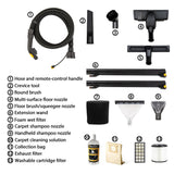 Vacmaster VK809PWR 0201 8 Gallon 5.5 Peak HP Wet/Dry/Upholstery Shampoo Vacuum Cleaner Vacmaster