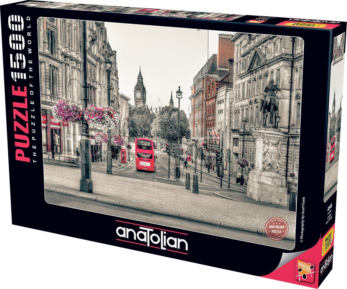 Anatolian QAC-250G Puzzle: 1500 London, Brown/a