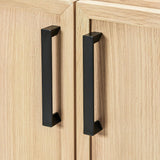 ARIEL Kelly 72 Double inch Bathroom Vanity Without Sink in White Oak, Bathroom Base Cabinet ARIEL