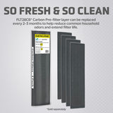 Germ Guardian FLT5250PT True HEPA Genuine Air Purifier Replacement Filter C, with Pet Pure Treatment for GermGuardian AC5250PT, AC5000E, AC5300B, AC5350W, AC5350B, CDAP5500, and More GermGuardian