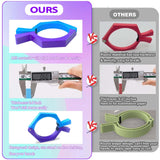 Pinching Tool for Sublimation Tumblers, Pinch Perfect Clamp Grip for 20 23 30 Cup, Pincher for Wrapping Heat Press Paper Cinch Tools, Sub Blanks Tumblers Accessories Holder (Purple Blue2 Pack) ThingsBag