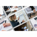 SCRIBBLEDO 30 Pack Double Sided Dry Erase Clipboards 9"x12" Durable Clipboards Bulk with 30 Dry Erase Erasers, Dry Erase Clipboard with Low Profile Clip for School, Classroom and Home Use Scribbledo