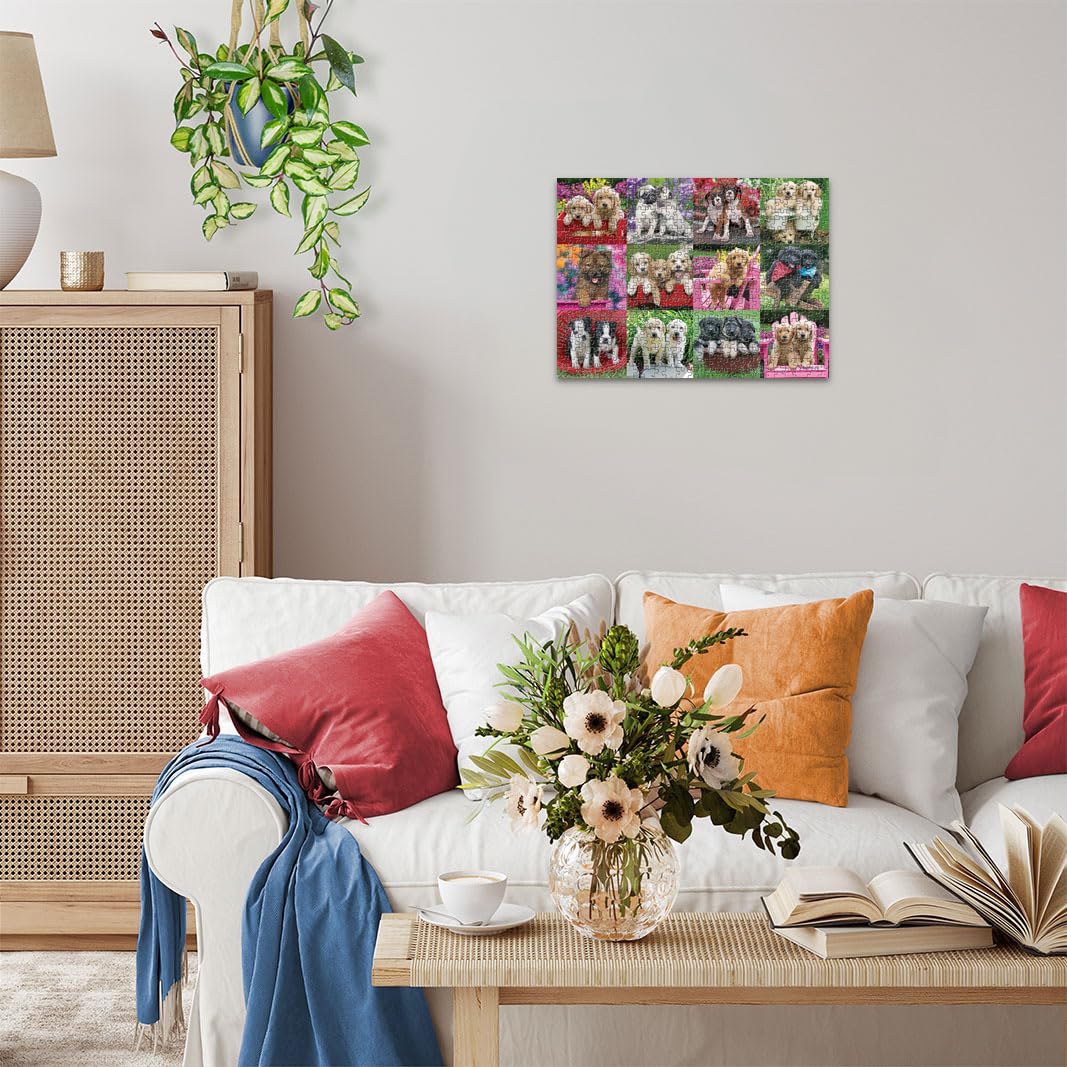 Ravensburger Puppy Pals 500 Piece Jigsaw Puzzle for Adults - 12000196 - Handcrafted Tooling, Made in Germany, Every Piece Fits Together Perfectly Ravensburger