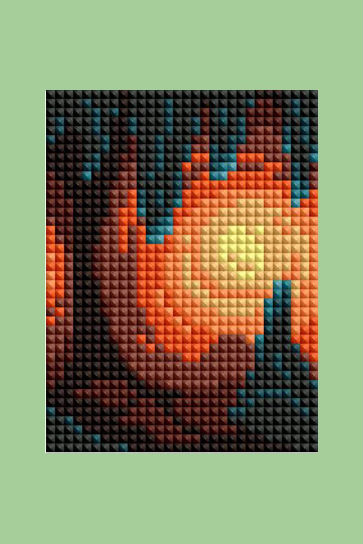 DIAMOND ART CLUB Wonders of Nature Part 2 Mini Dazzles™, Fun DIY Diamond Painting Kit for Adults, Diamond Art Canvas for Beginners, 4" x 6" (Pack of 6) DIAMOND ART CLUB