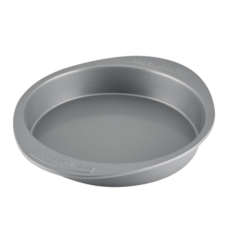 Farberware Nonstick Bakeware Baking Pan / Nonstick Cake Pan, Round - 9 Inch, Gray, 1 Count (Pack of 1) Farberware
