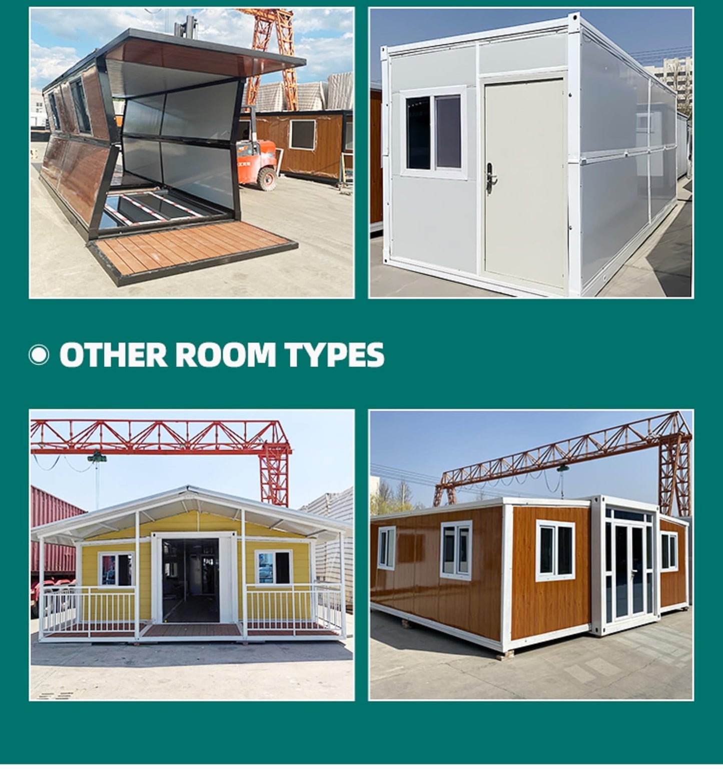 Modular Prefabricated Container Home - Customizable Tiny Home with Bathroom, Kitchen, Living Room & Bedroom - Mobile Home Solution for Adults - Ideal Tiny Homes to Live in - WoodArtSupply