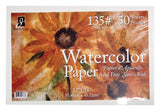 Jack Richeson 50 Pack 12" X 18" 135# Watercolor Paper Jack Richeson