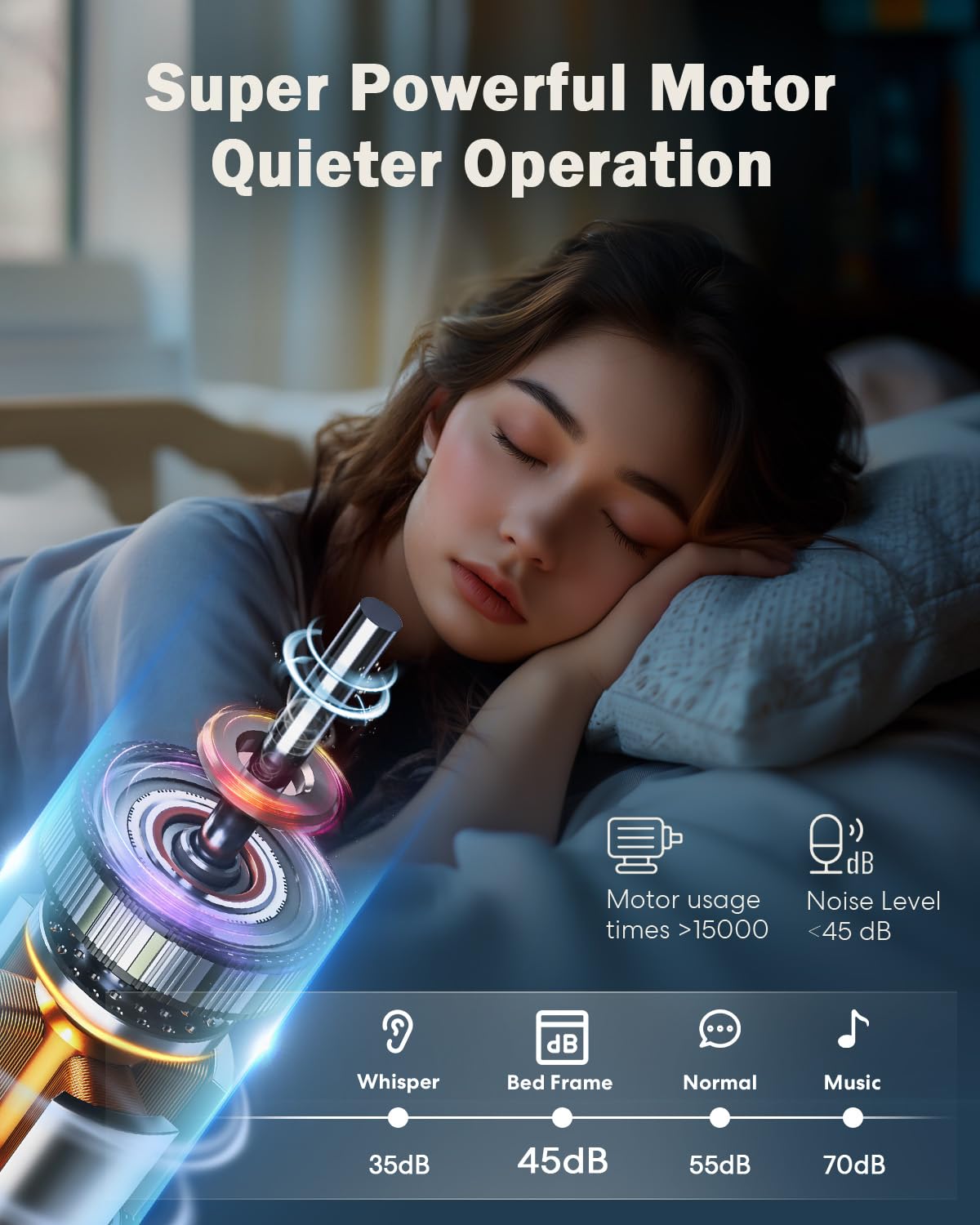 Mixcous King Size Adjustable Bed Frame with Quiet Motor - Head & Foot Incline, Zero Gravity, Wireless Remote Control, Easy Installation (79" L x 74" W x 12.72" H) Mixcous