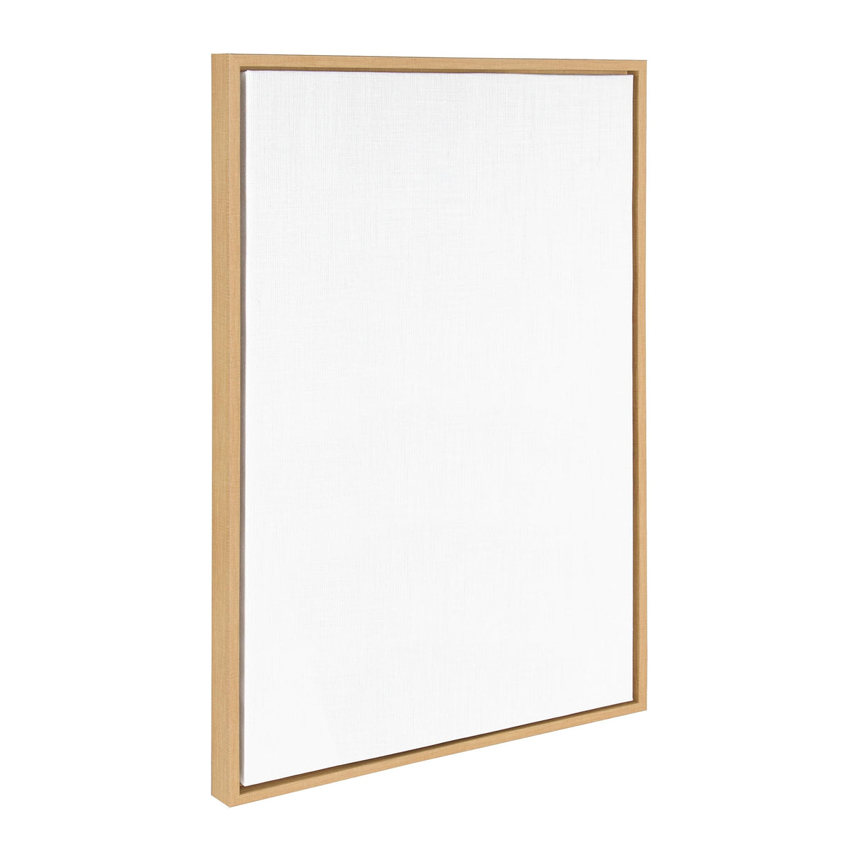 Kate and Laurel Sylvie Blank Framed Canvas Wall Art, 23x33 Natural, Modern Empty Canvas for Paint-Your-Own Art, Premium Canvas Already Framed Kate and Laurel